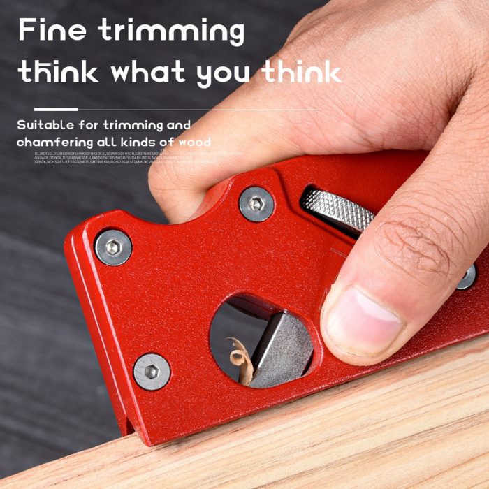 Portable DIY Chamfer Plane Quick Edging Trimming Plane Flanging Tool Handheld 45° Bevel Plane Multipurpose Woodworking Tools