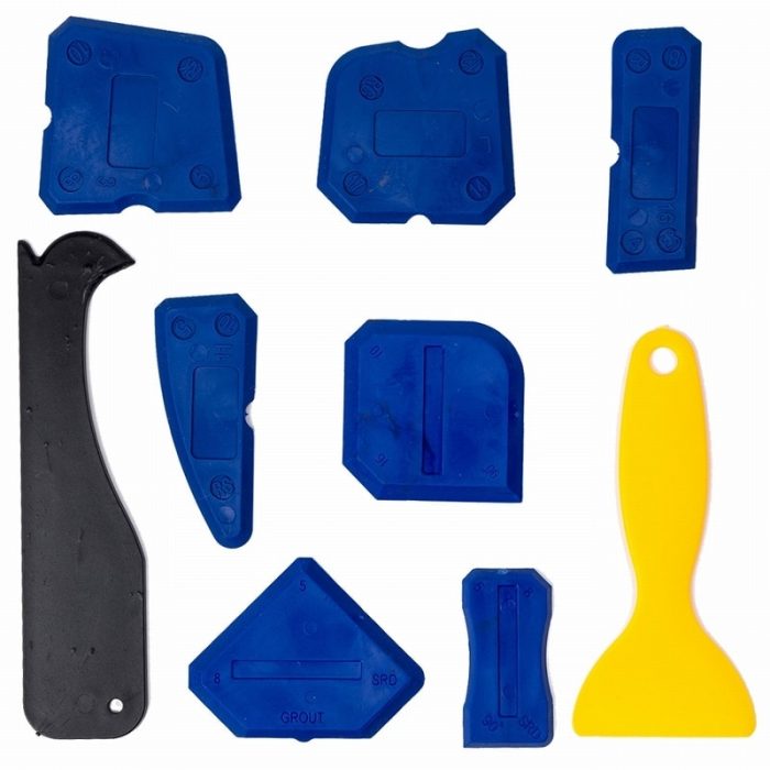 Silicone Sealant Spreader Spatula Scraper Wall Putty Knife Floor Cleaning Corner Shovel Pressure Seamer Construction Tools