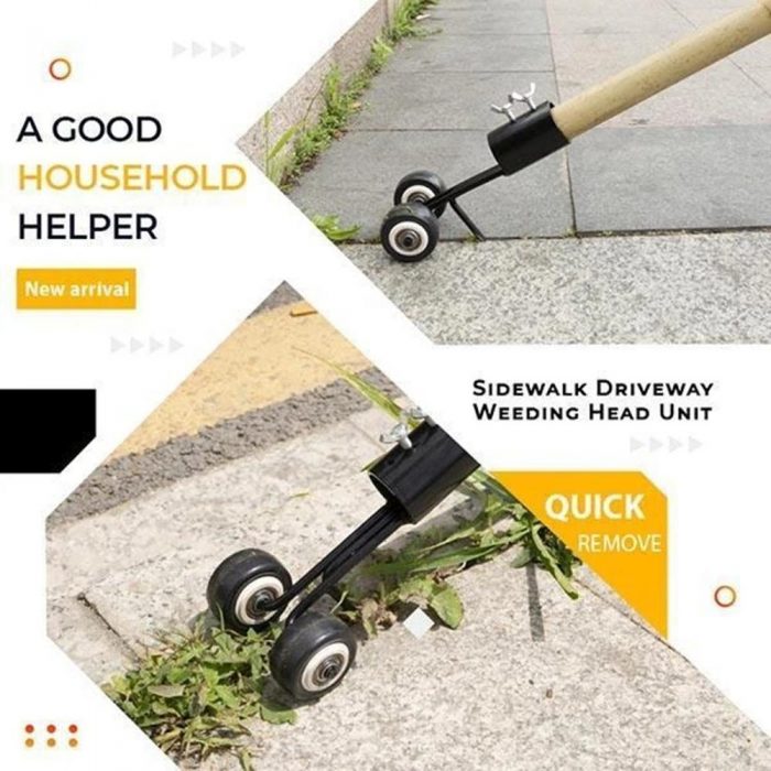 Weeds Snatcher Weeder With Wheel Weed Puller Tool With Long Handle Weed Remover Gardening Weeding Tool Grass Trimmer