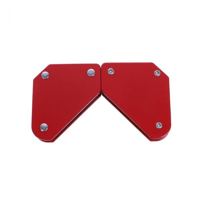 4pcs/lot 4 Welding Magnet Magnetic Square Holder Arrow Clamp 45° 90° 135° 9LB Magnetic Clamp for Electric Welding Iron Tools