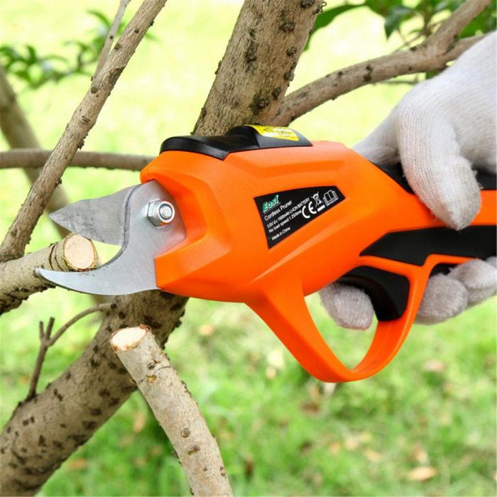 Professional Cordless Electric Pruning Shears Portable Garden Tools Cordless Multifunctional Gardening Shears Electric Pruner