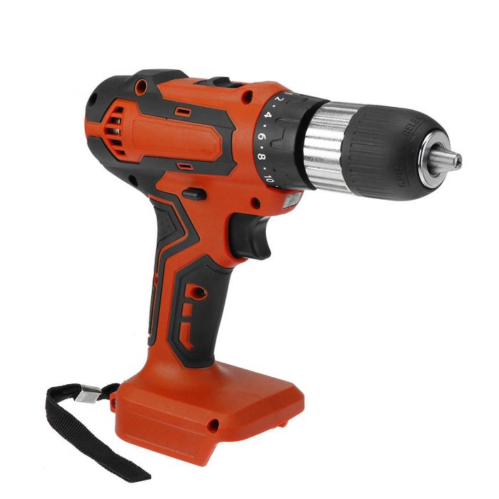 18V 10mm/13mm 90N.m Electric Drill Cordless Hand Drill Screwdriver without Rechargable Lithium-Ion Battery for Makita battery