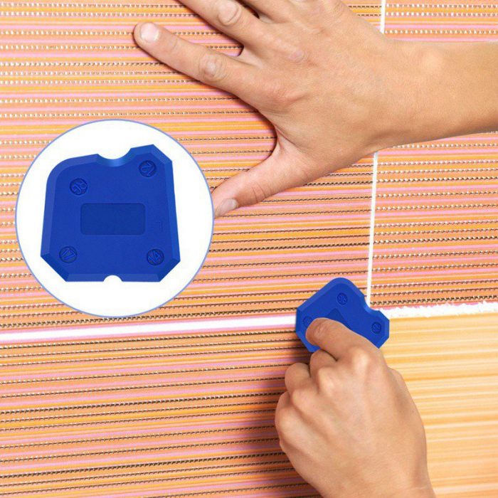 4pcs Grouts Remover Caulking Tool Kit Joint Sealant Silicone Scraper Floor Caulk Cleaning Tile Cleaner Tool for Bathroom Kitchen