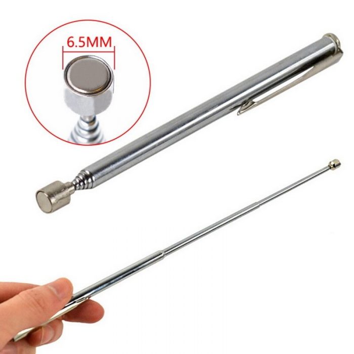 Telescopic Adjustable Magnetic Pick-Up Tools Grip Expandable Long Reach Pin Handy Tool for Picking Up Nuts