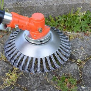 150mm Steel Wire Grass Trimmer Head Rounded Edge Weed Trimmer Head Grass Brush Removal Grass Tray Plate For Lawnmower 2020