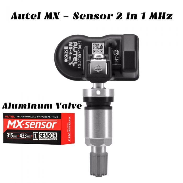 AUTEL MX Sensor 433 315 TPMS Mx-Sensor Scan Tire Repair Tools Automotive Accessory Tyre Pressure Monitor MaxiTPMS Pad Programmer