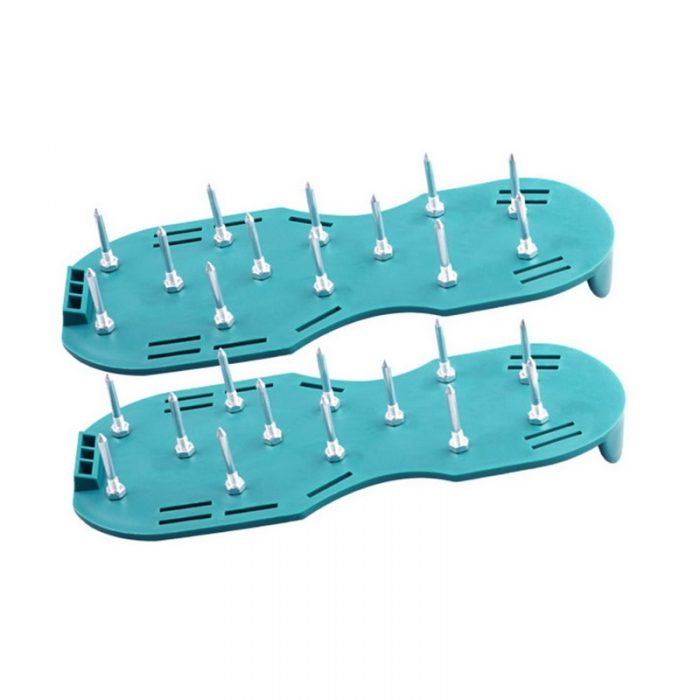 1 Pair of Grass Gardening Walking Revitalizing Lawn Aerator Sandals Shoes Nail Shoes Tool Cultivator DIDIHOU