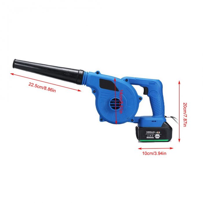 Rechargeable 128V Blower Makita Battery Dedicated Cordless Blower Air Flow Adjustment Vacuum Cleaner Electric Dust Blowing Tool