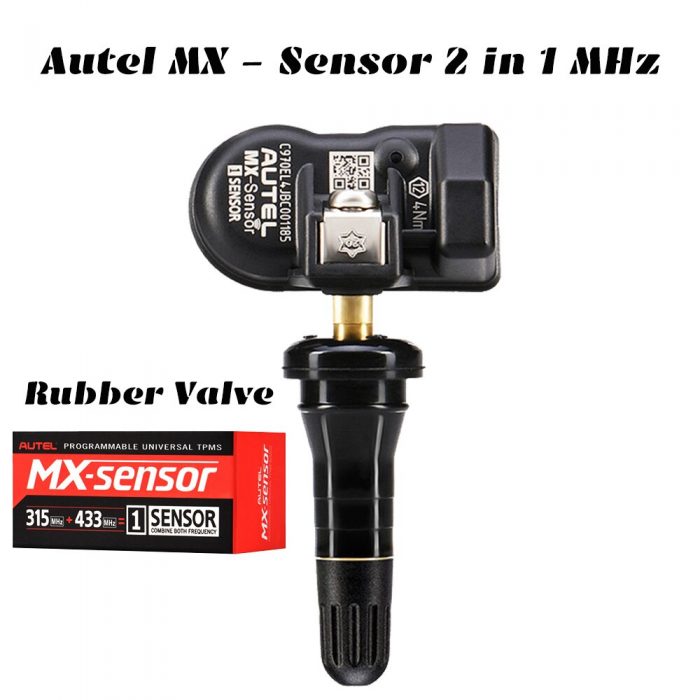 AUTEL MX Sensor 433 315 TPMS Mx-Sensor Scan Tire Repair Tools Automotive Accessory Tyre Pressure Monitor MaxiTPMS Pad Programmer