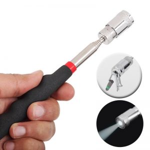 Telescopic Adjustable Magnetic Pick-Up Tools Grip Expandable Long Reach Pin Handy Tool for Picking Up Nuts