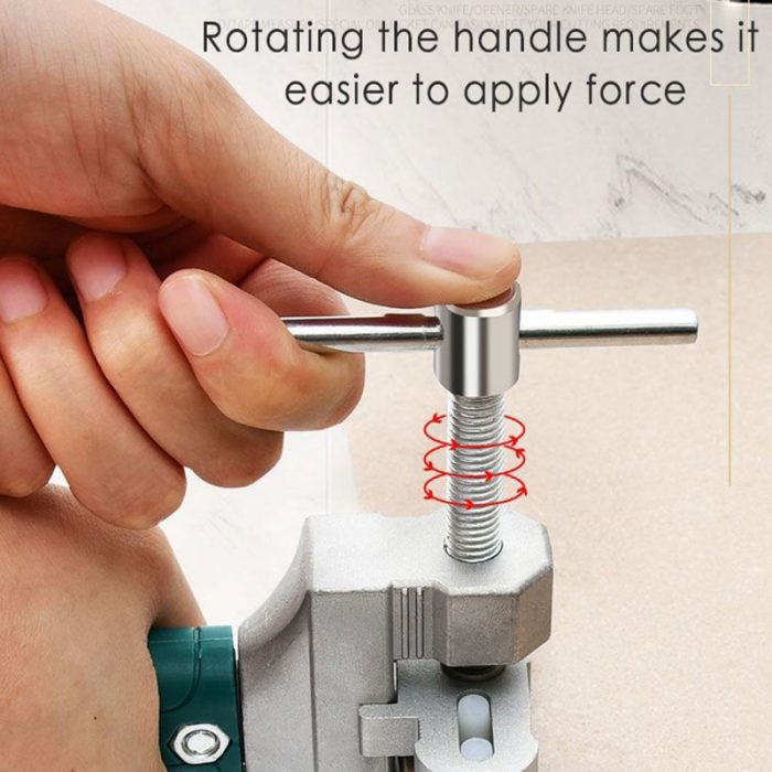 ZK30 High-strength Glass Cutter Tile Handheld Multi-function Portable Opener Home Glass Cutter Diamond Cutting Hand Tools