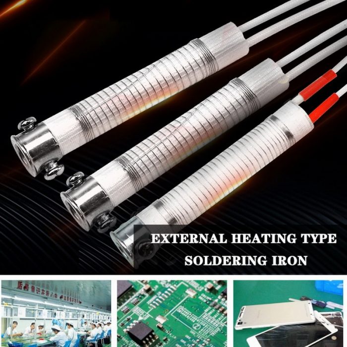 1 Pcs 220V 30W/40W/60W/80W/100W Soldering Iron Core Heating Element Replacement Welding Metalworking Tool Accessory