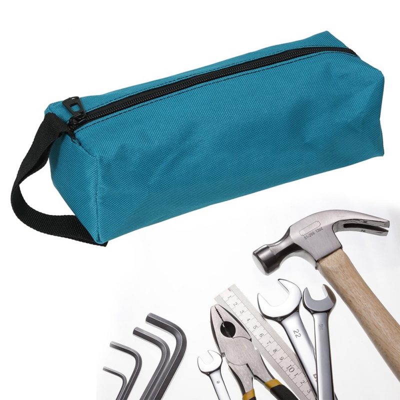Tool Bag Case Waterproof Oxford Canvas Storage Organizer Holder Instrument Case Small Metal Tools Bags Wrench Screwdriver Bag