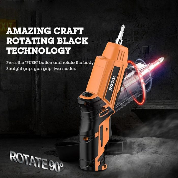 Cordless Electric Screwdriver USB Rechargeable Mini Hand Drill Power Drill Wrench Power Tools