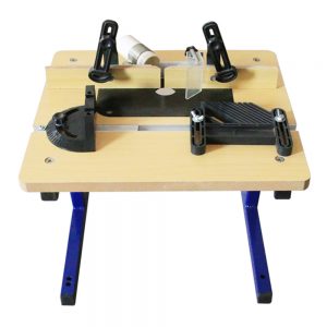 Mini Benchtop W012 Router Table with Stand Woodworking Table Trimmer Router Table