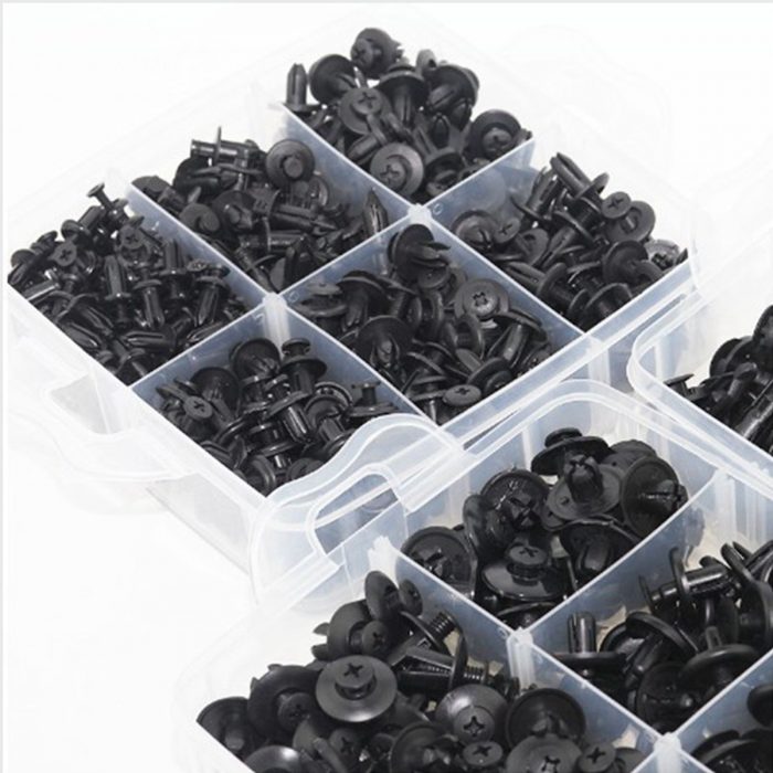 620 Pcs 16 Sizes Clip Trim Car Install Push Rivet Bumper Door Panel Retainer Fastener