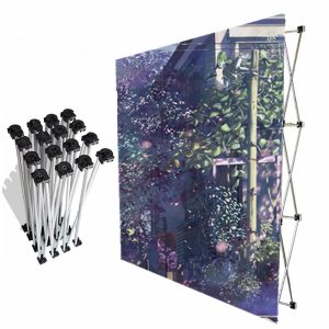 Aluminum Flower Wall Folding Stand Frame Backdrop Banner Show Wedding Decor Supplies
